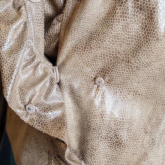 Leather Jacket - Sized Petite Small - Picture 8 of 10